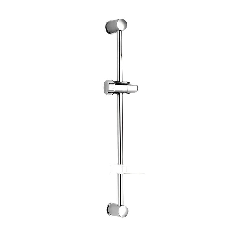 H129C ABS 360° nastaviteľný ručný držiak sprchovej hlavice do kúpeľne skrutkovacia nástenná posuvná sprchová tyč s chrómovým povrchom