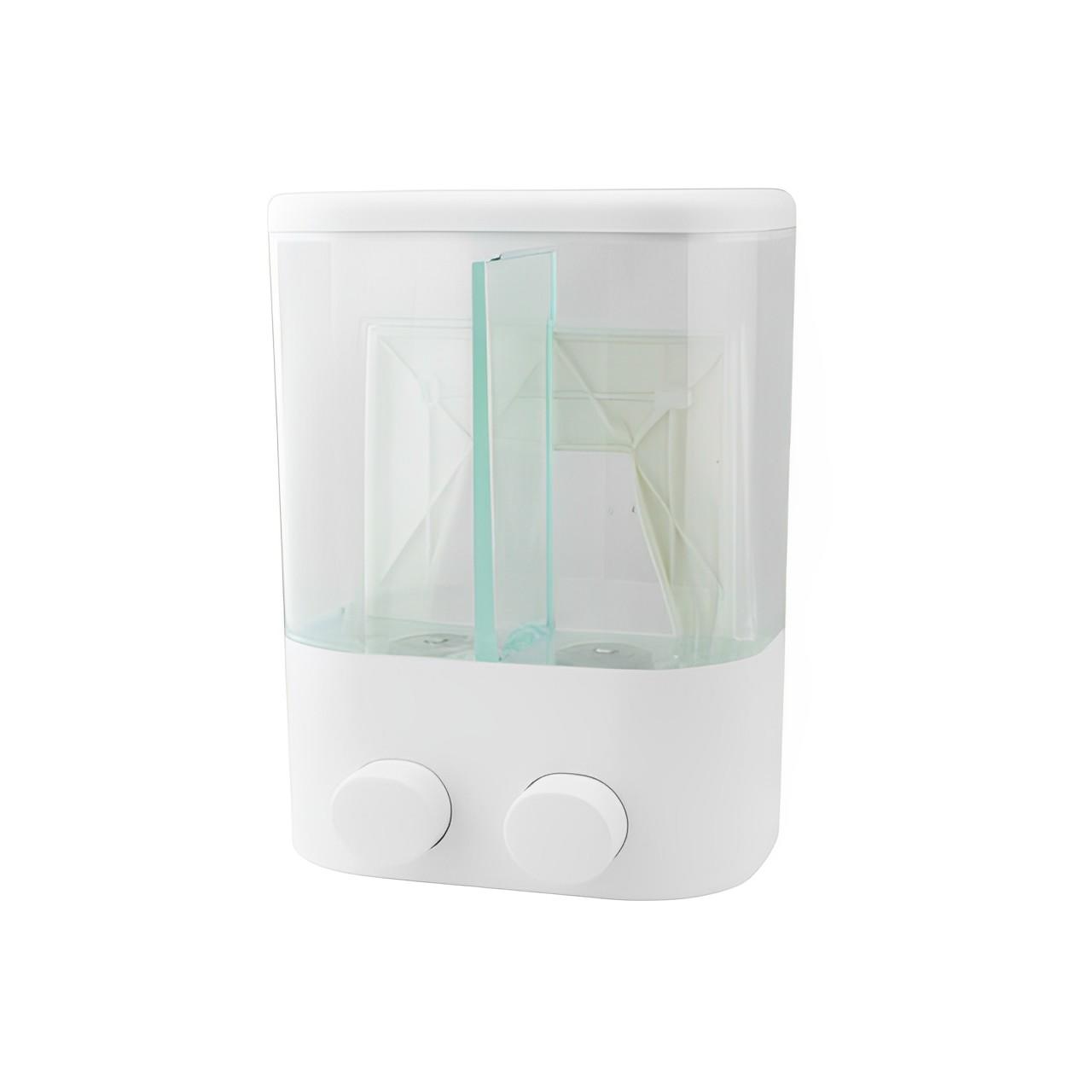 OJ-YL19W-D Kúpeľňa 600 ml ABS ručné dávkovače tekutého mydla Vizuálne okno Sanitárny nástenný dávkovač tekutého mydla